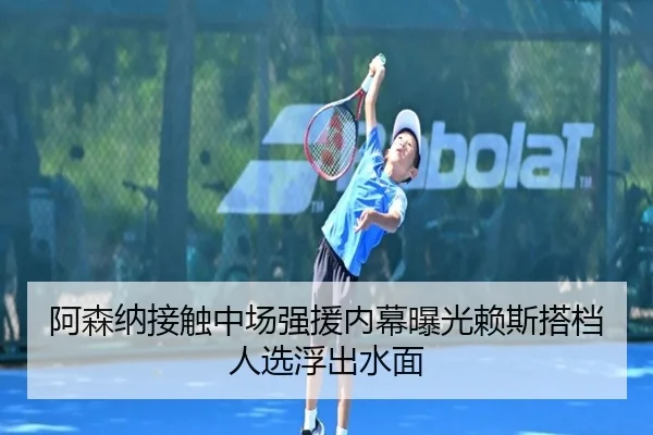 阿森纳接触中场强援内幕曝光赖斯搭档人选浮出水面